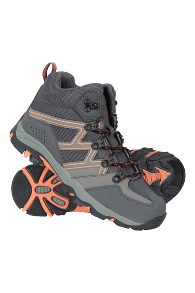  Mountain Warehouse Oscar Kids Walking Boots   Grey 