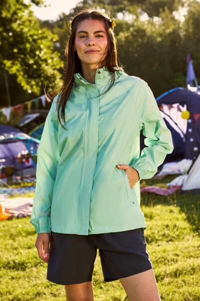  Mountain Warehouse Pakka Ii Womens Waterproof Jacket   Green 