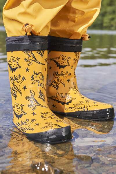  Mountain Warehouse Pattern Toddler Wellies Ii   Yellow 