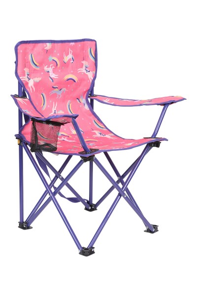  Mountain Warehouse Patterned Mini Folding Chair   Purple 