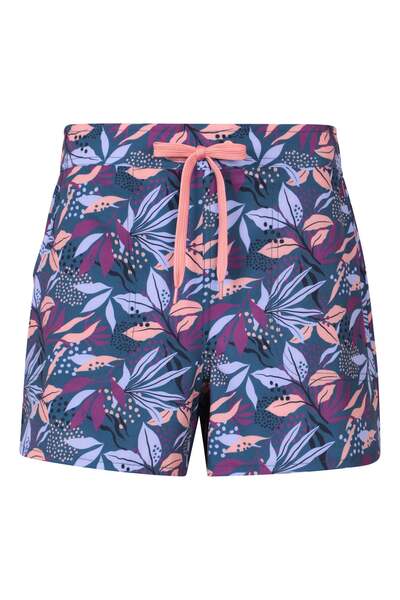  Mountain Warehouse Patterned Womens Stretch Boardshorts   Short   Purple 