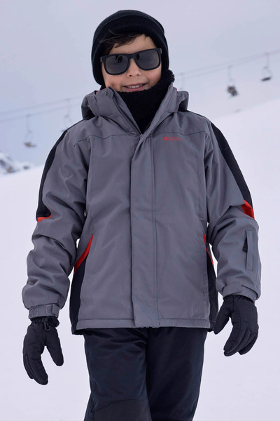  Mountain Warehouse Raptor Kids Snow Jacket   Grey 