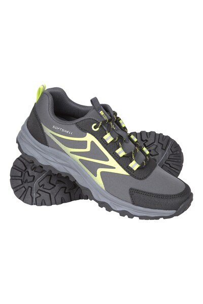  Mountain Warehouse Softshell Kids Shoes   Green 