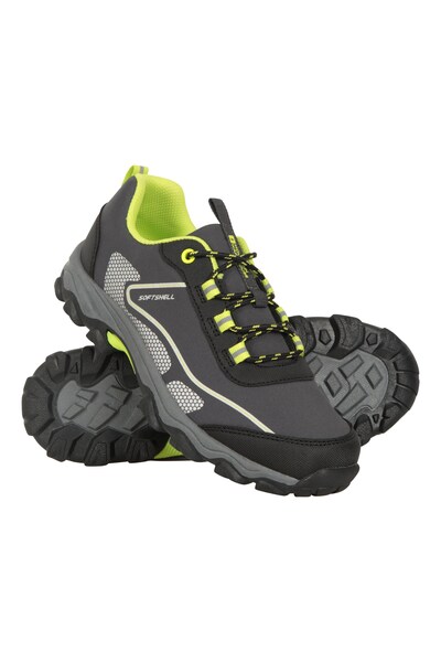  Mountain Warehouse Softshell Kids Shoes   Green 