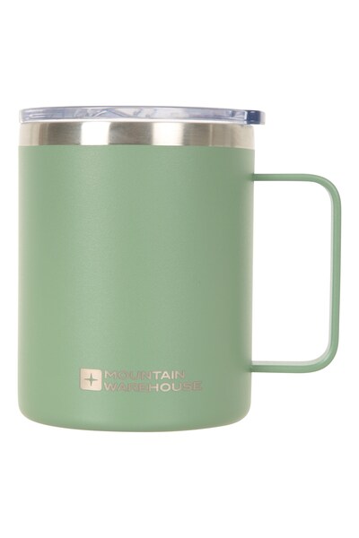  Mountain Warehouse Square Handle Coffee Mug 400ml   Green 