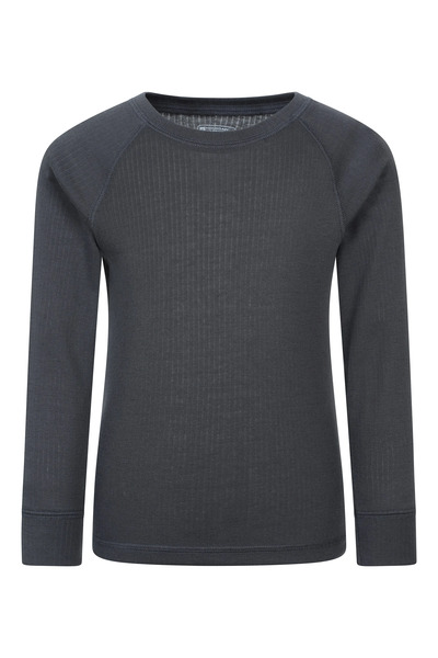  Mountain Warehouse Talus Kids Base Layer Top   Grey 
