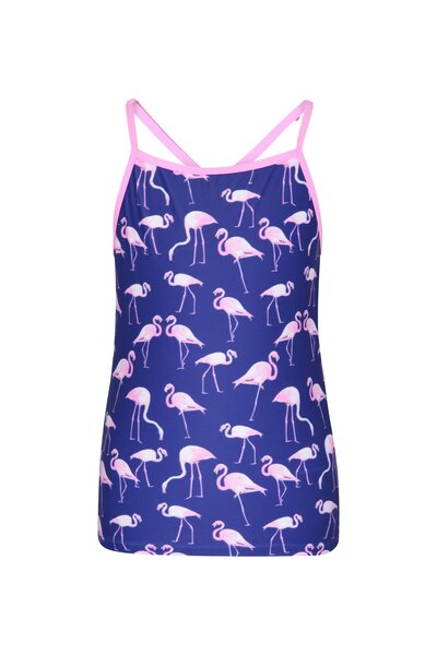  Mountain Warehouse Tankini Kids Printed Top   Pink 