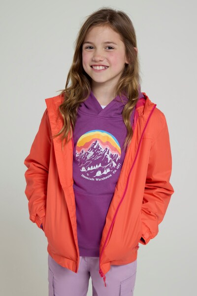  Mountain Warehouse Torrent Kids Waterproof Jacket   Pink 