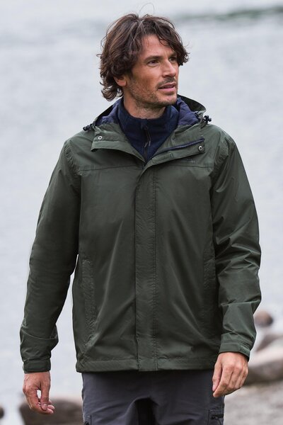  Mountain Warehouse Torrent Mens Waterproof Jacket   Green 