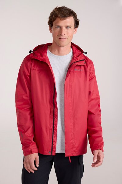  Mountain Warehouse Torrent Mens Waterproof Jacket   Red 