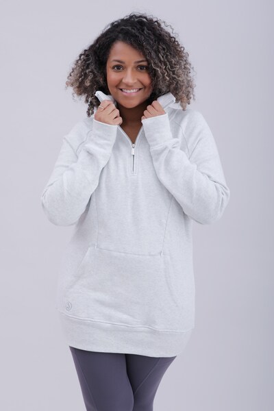  Natal Active Womens Breastfeeding 1/4 Zip Sweater 