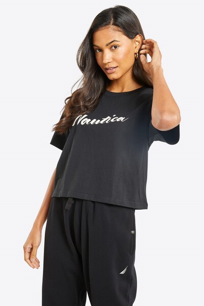  Nautica Virginia Womens Crop T Shirt 