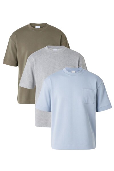  Nines Heavy Duty Mens T Shirt Chest Pocket 