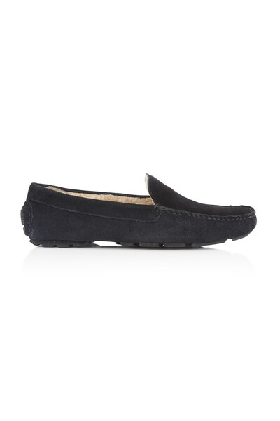 Northwest Territory Lawrence Mens Leather Fleece Loafer Slippers 