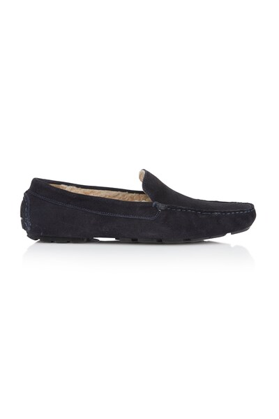  Northwest Territory Lawrence Mens Leather Fleece Loafer Slippers 
