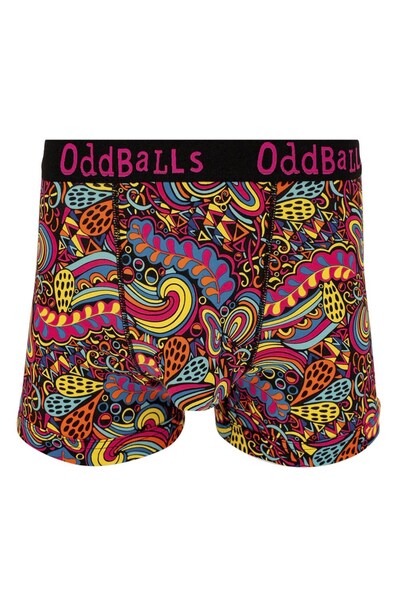  Oddballs Mens Cotton Boxer Shorts   Soft Everyday Underwear 