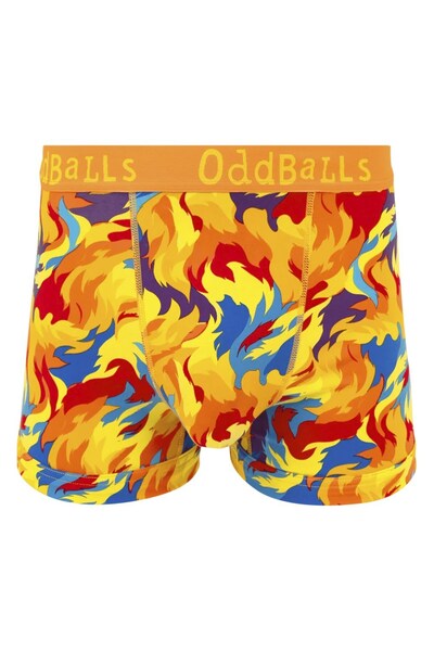  Oddballs Mens Cotton Boxer Shorts   Soft Everyday Underwear 