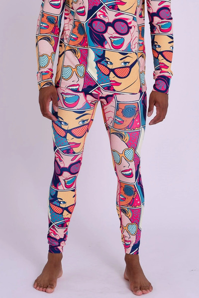  Oosc Comic Book Candy Mens Baselayer Pant 