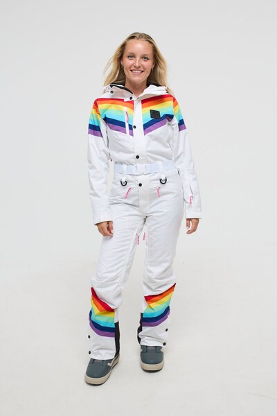  Oosc Rainbow Road Womens Ski Suit 