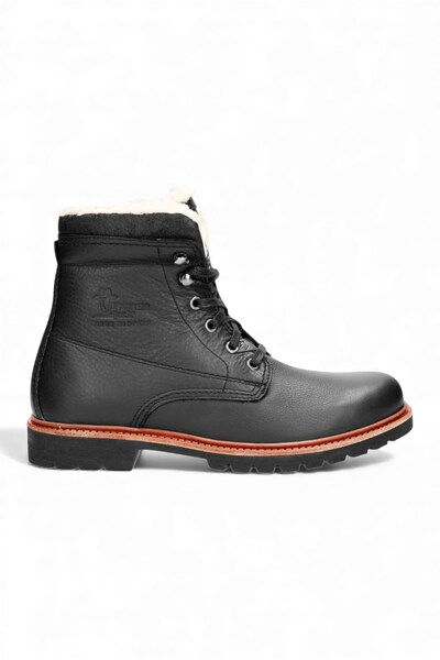  Panama Jack Mens P03 Aviator Leather Combat Boots 