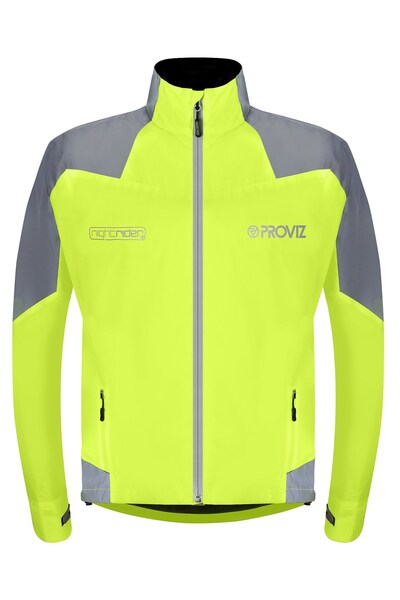  Proviz Nightrider Mens Reflective Cycling Jacket 