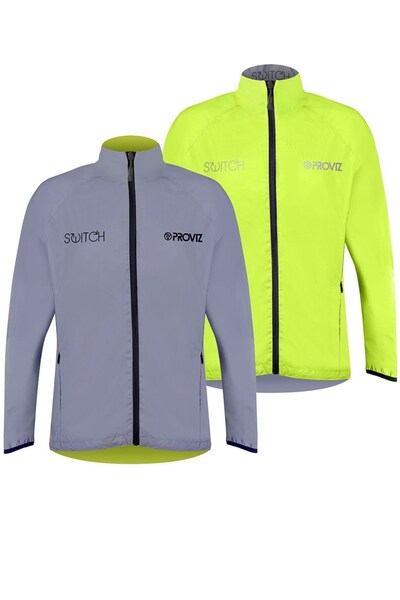  Proviz Switch Mens Reflective Reversible Cycling Jacket 
