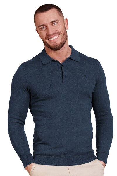  Raging Bull Classic Knitted Mens Polo 