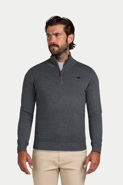  Raging Bull Classic Quarter Zip Mens Knit 
