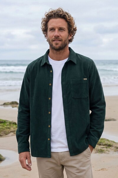  Rapanui Men's Corduroy Shirt 