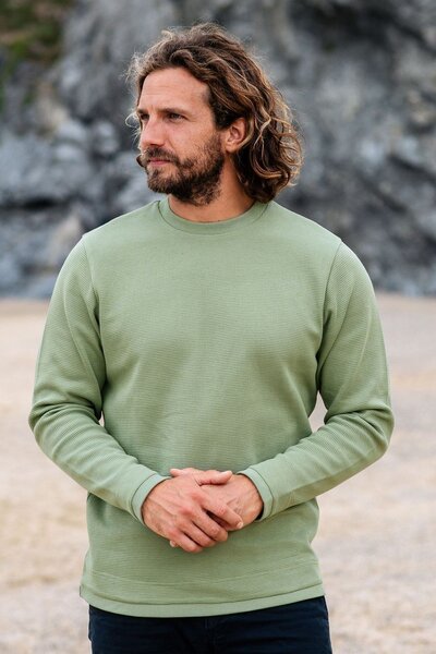  Rapanui Men's Waffle Knit Jumper 
