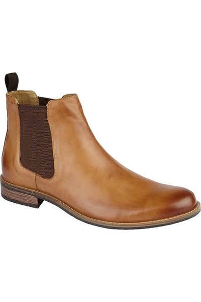  Roamers Mens Leather Gusset Boots 