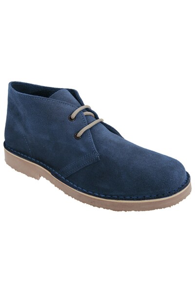  Roamers Mens Real Suede Desert Boots 