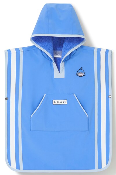  Roarsome Reef Kids Lined Poncho 
