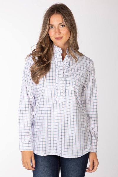  Rydale Hannah Womens Overhead Ruffle Shirt 