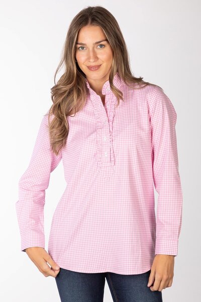  Rydale Hannah Womens Overhead Ruffle Shirt 