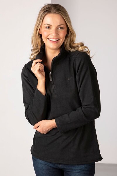  Rydale Kelk Womens Lightweight 1/4 Zip Overhead Fleece 