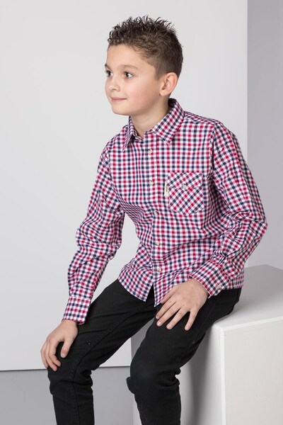  Rydale Kids Country Check Shirt 