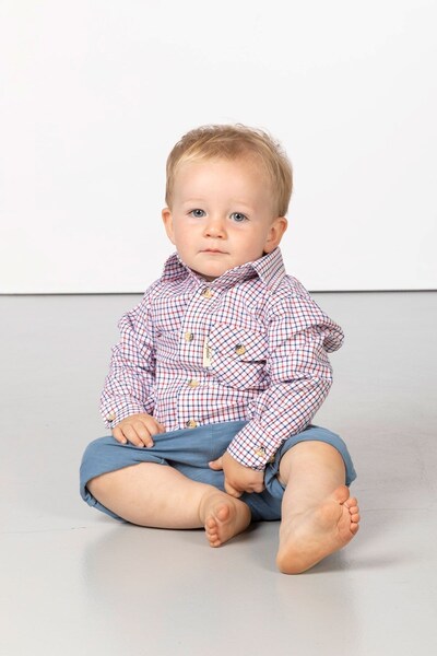  Rydale Kids Country Check Shirt 