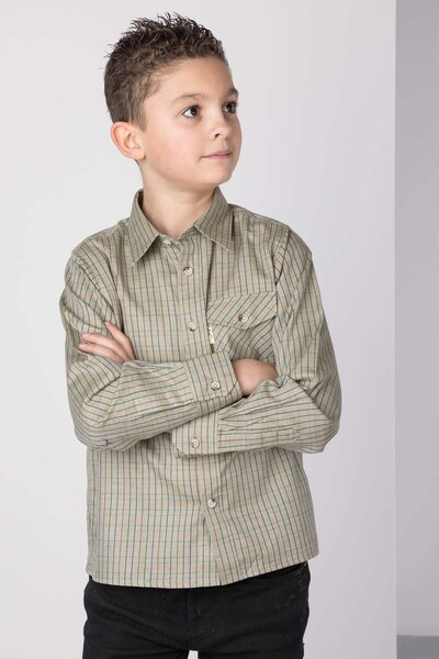  Rydale Kids Country Check Shirt 