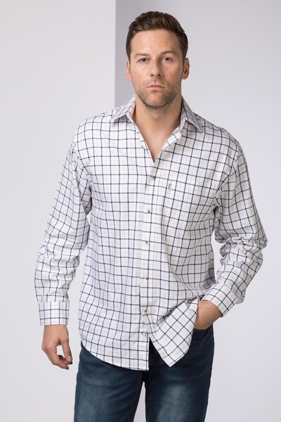  Rydale Market Day Mens Long Sleeved Country Check Shirt 