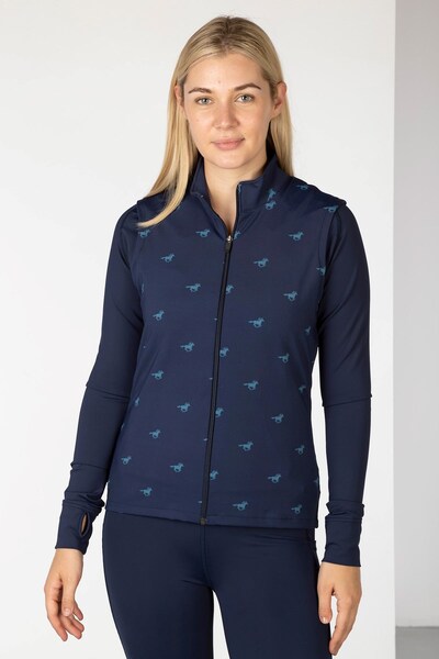  Rydale Skerne Ladies Patterned Sports Gilet 