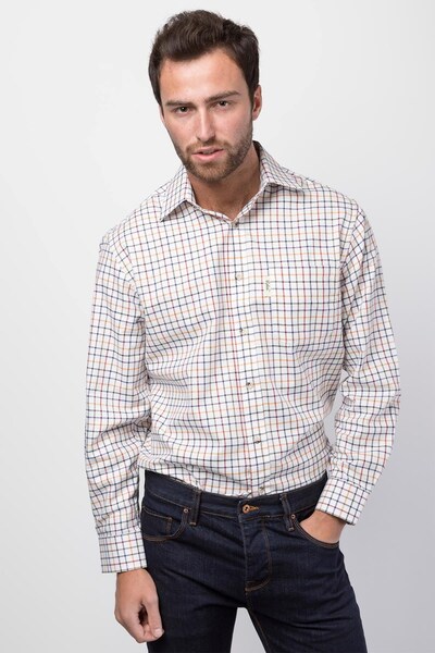  Rydale Sledmere Mens Long Sleeved Country Check Shirt 