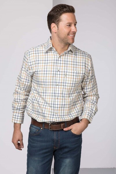  Rydale Sledmere Mens Long Sleeved Country Check Shirt 