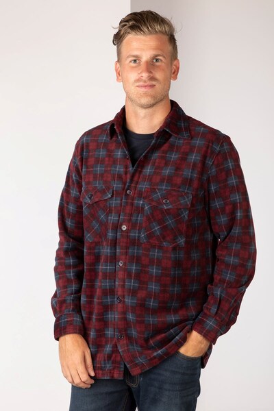  Rydale Ulrome Mens Fleece Overshirt 