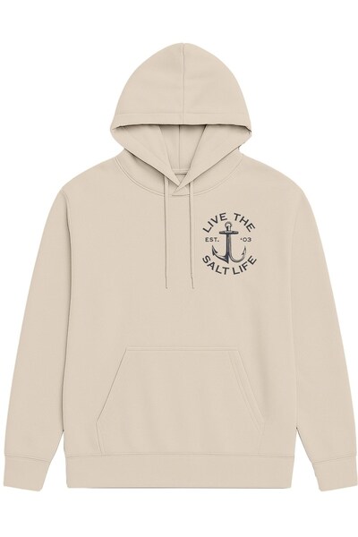  Salt Life Anchor Patch Womens Hoodie 
