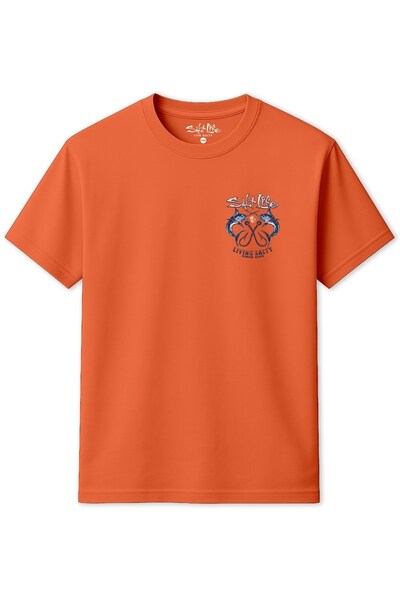  Salt Life Crossed Bills Mens T Shirt 