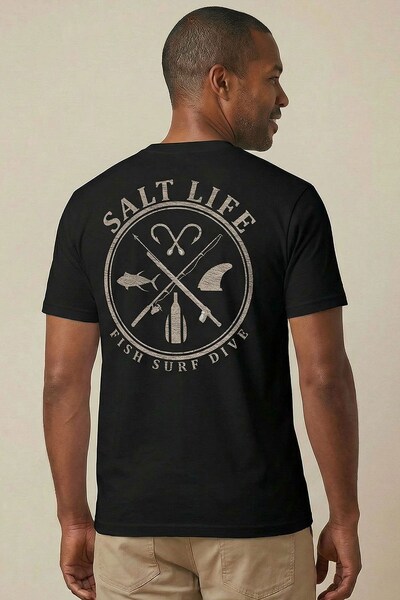  Salt Life Nautical Pursuit Mens T Shirt 