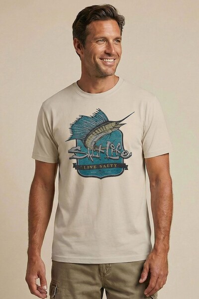  Salt Life Sailfish Mens T Shirt 