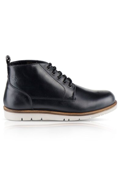  Silver Street London Alderman Mens Premium Leather Lace Up Boots 