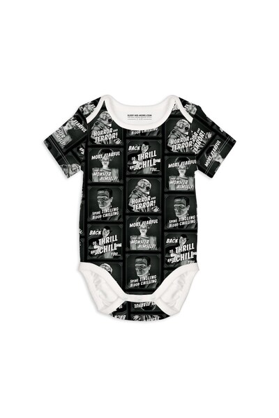  Sleep-no-more Back To Thrill And Chill You Baby Bodysuit 